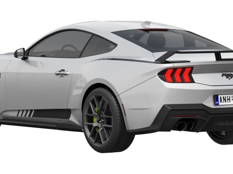Mustang RTR 2026 3D Model