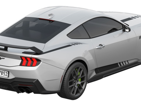 Mustang RTR 2026 3D Model