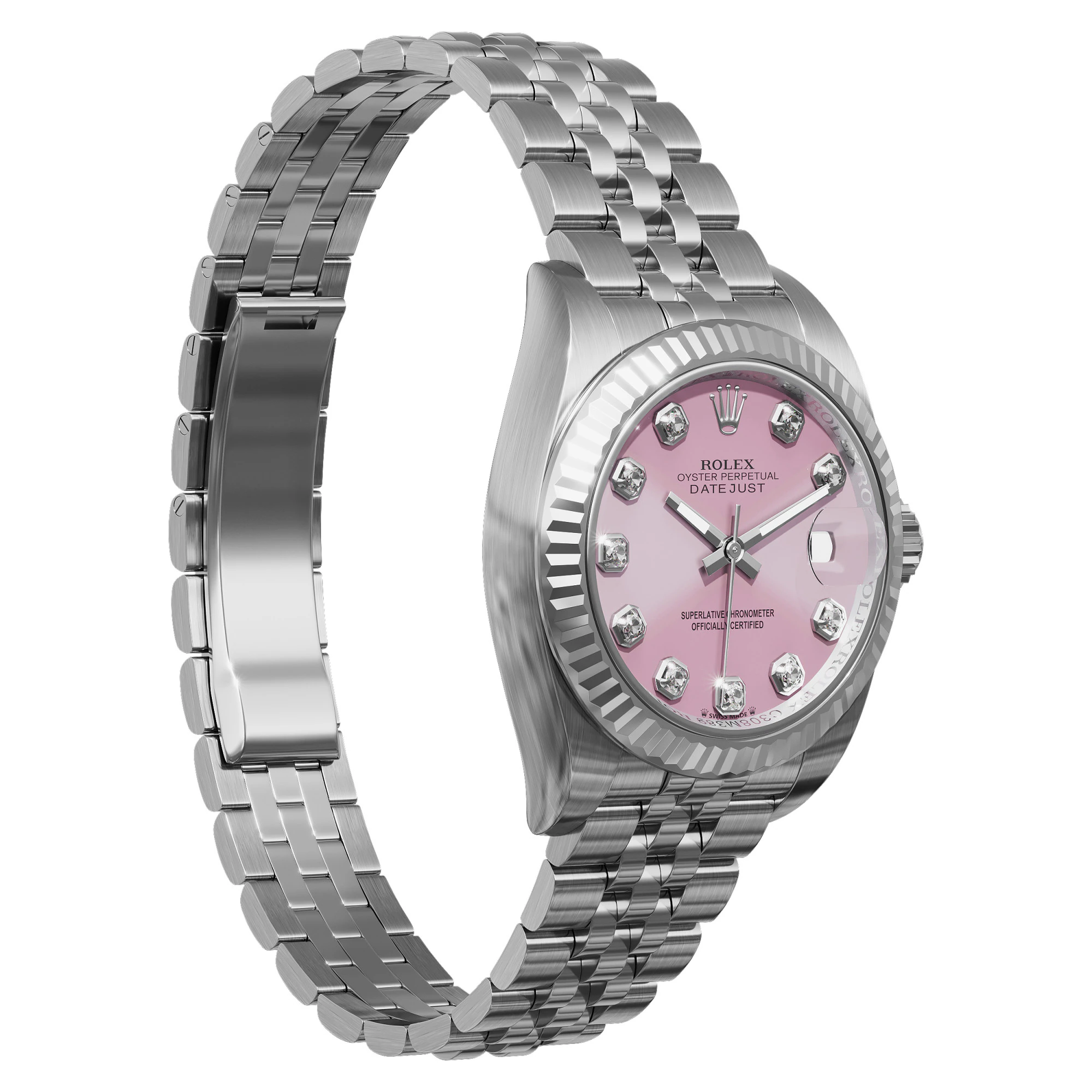 RolexLady-Datejust 279174 3D Model .c4d .max .obj .3ds .fbx .stl .blend