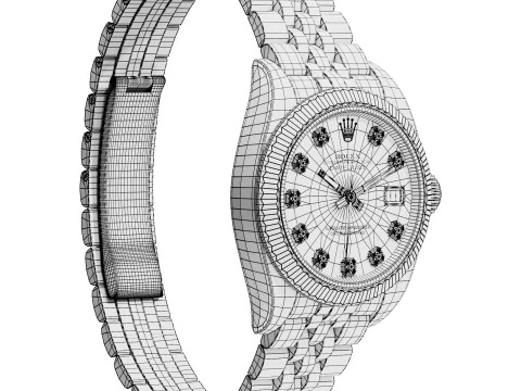 RolexLady-Datejust 279174 3D Model