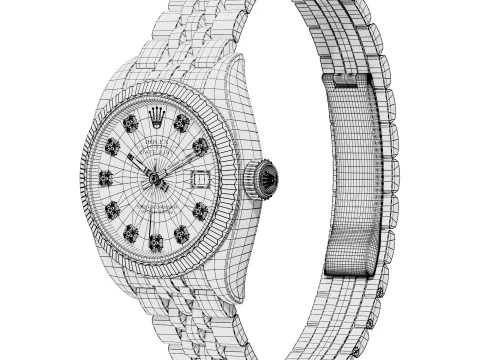 RolexLady-Datejust 279174 3D Model