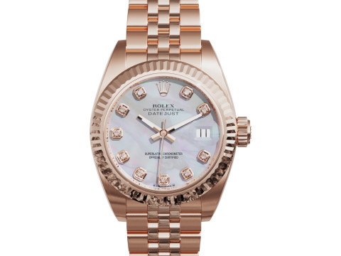 RolexLady-Datejust 279175 3D Model