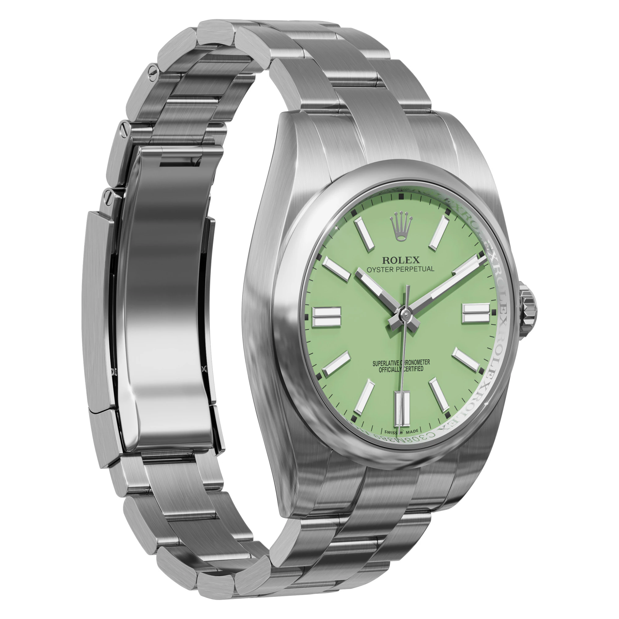 Rolex Oyster Perpetual 41 Modello 3D .c4d .max .obj .3ds .fbx .stl .blend 