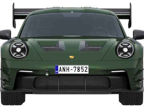 Porsche 911 GT3 RS 992 Kit Manthey 2025 Modèle 3D