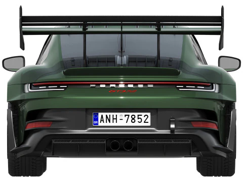 Porsche 911 GT3 RS 992 Kit Manthey 2025 Modèle 3D