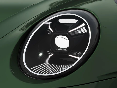 Porsche 911 GT3 RS 992 Kit Manthey 2025 Modèle 3D