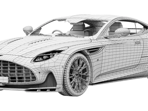 Aston Martin DB12 S2026 Modello 3D