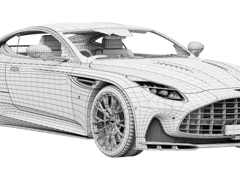 Aston Martin DB12 S2026 Modello 3D