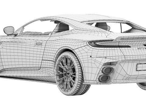 Aston Martin DB12 S2026 Modello 3D