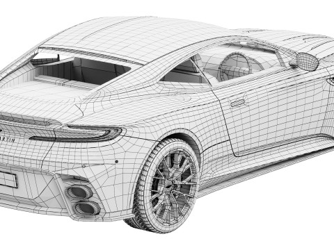Aston Martin DB12 S 2026 Modèle 3D