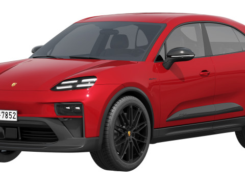 Porsche Macan GTS 2026 Modèle 3D