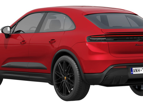 ポルシェ マカン GTS 2026 3Dモデル