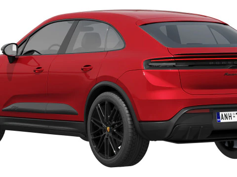 Porsche Macan GTS 2026 3D Model