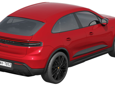 ポルシェ マカン GTS 2026 3Dモデル
