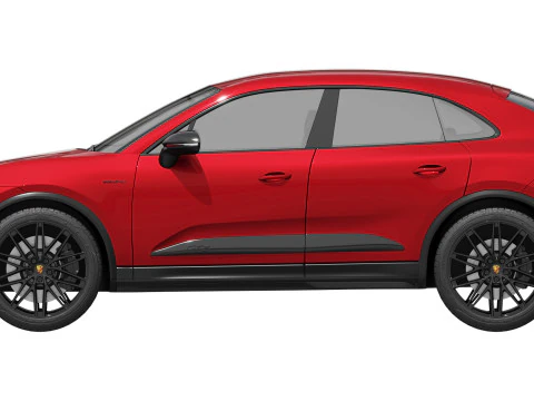 Porsche Macan GTS 2026 3D Model