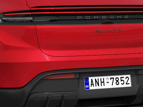 Porsche Macan GTS 2026 3D Model