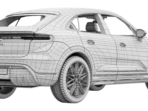 Porsche Macan GTS 2026 3D Model