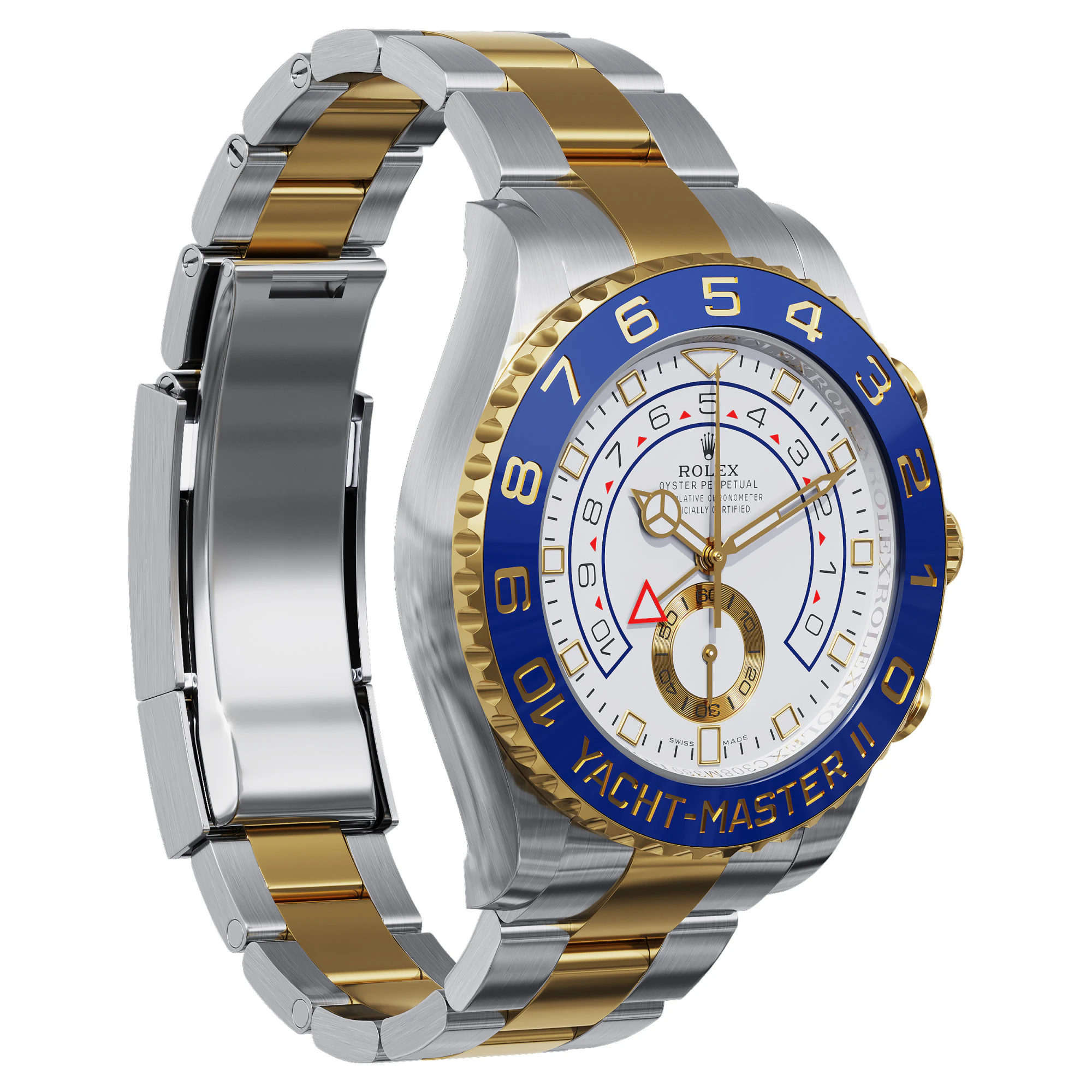 RolexYacht-Master II 3D Model .c4d .max .obj .3ds .fbx .stl .blend 