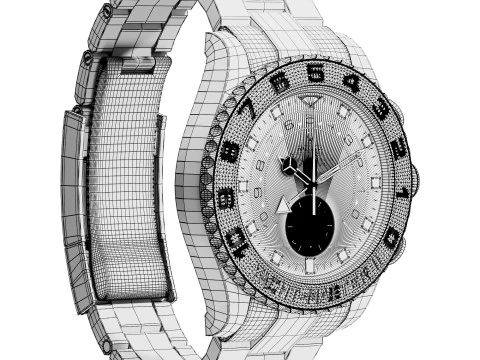 RolexYacht-Master II 3D Model
