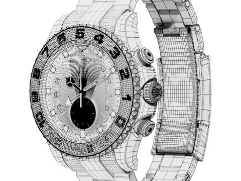 RolexYacht-Master II 3D Model