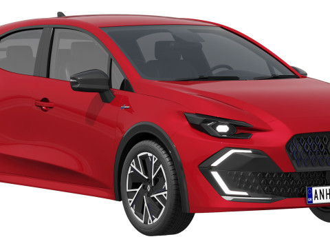 Renault Clio 2026 3D Model