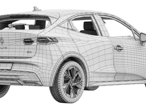 Renault Clio 2026 3D Model