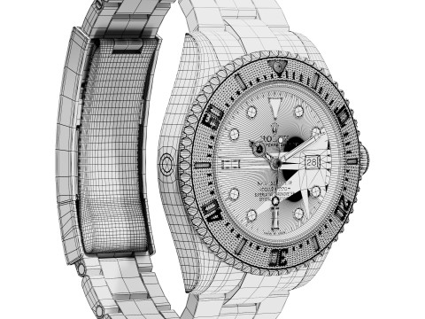 劳力士海使型 3D 模型