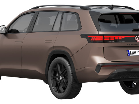 Volkswagen Teramont Pro R-Line 2025 3D Model