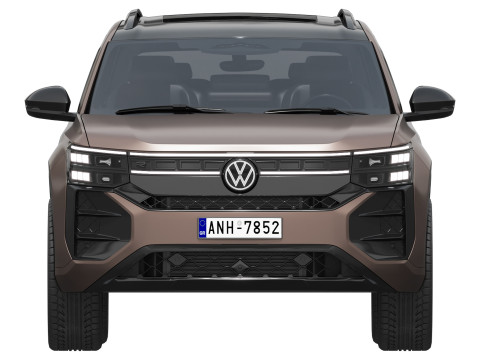 Volkswagen Teramont Pro R-Line 2025 3D Model