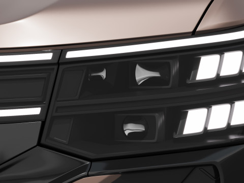 Volkswagen Teramont Pro R-Line 2025 3D Model