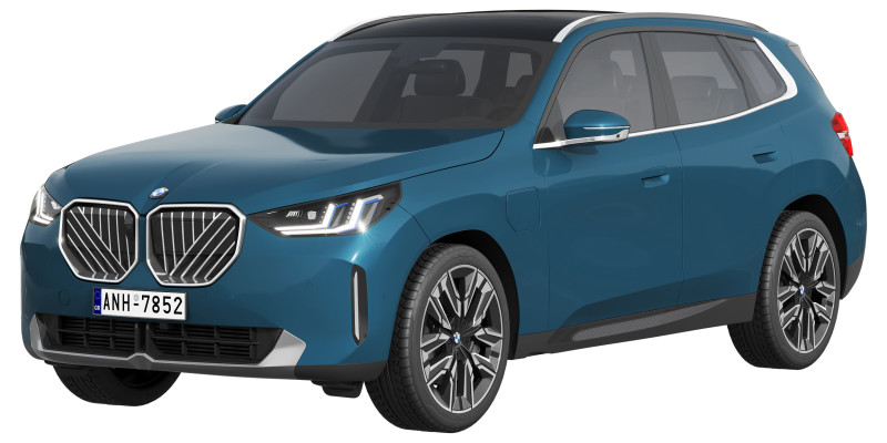 Cruce X3 2025 Modelo 3D .c4d .max .obj .3ds .fbx .stl .blend