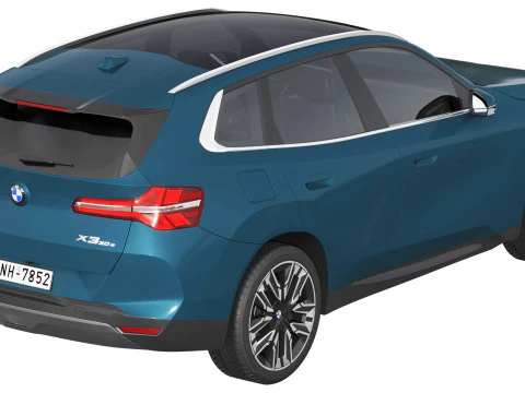 Crossover X3 2025 Modello 3D