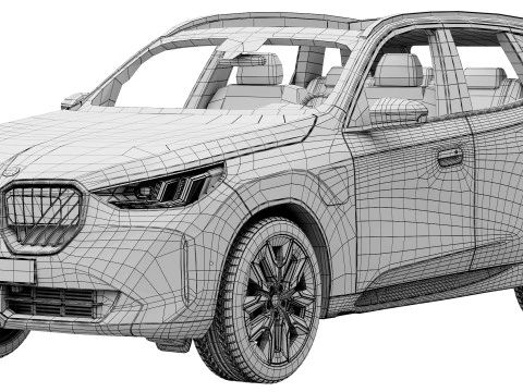 Crossover X3 2025 Modello 3D