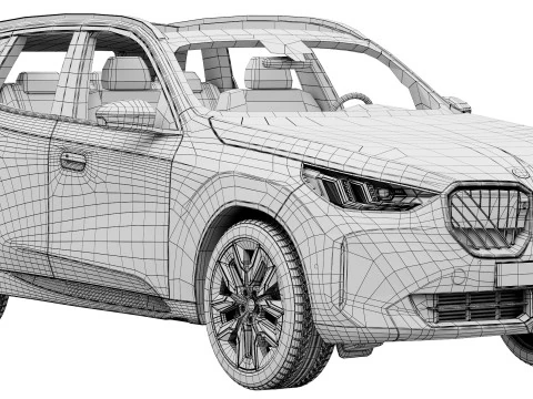 Crossover X3 2025 Modello 3D