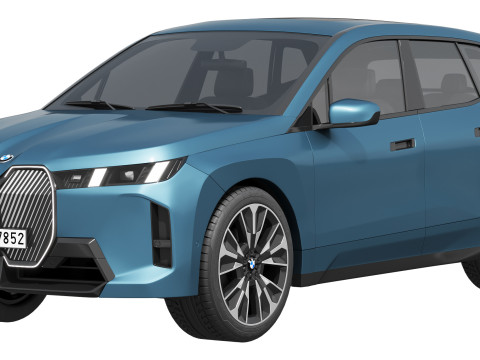 SUV elettrico IX 2025 Modello 3D