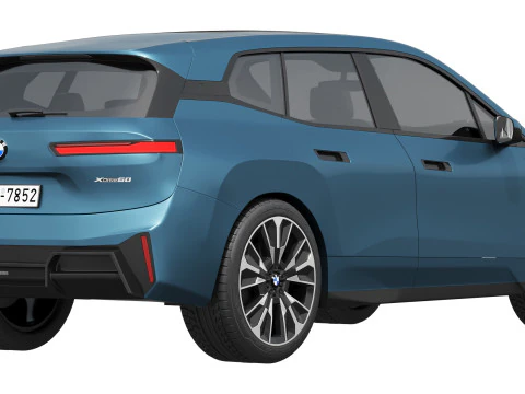 Electric SUV IX 2025 3D Model