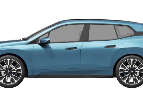 Electric SUV IX 2025 3D Model