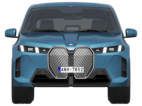 Electric SUV IX 2025 3D Model
