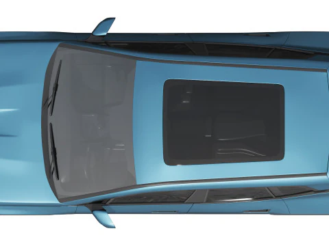Electric SUV IX 2025 3D Model