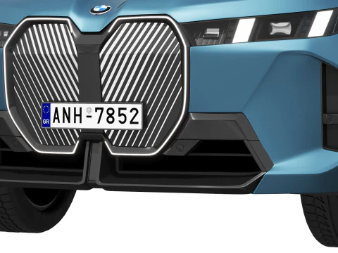 Electric SUV IX 2025 3D Model