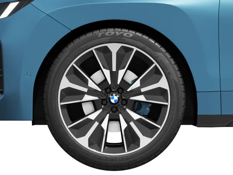 Electric SUV IX 2025 3D Model