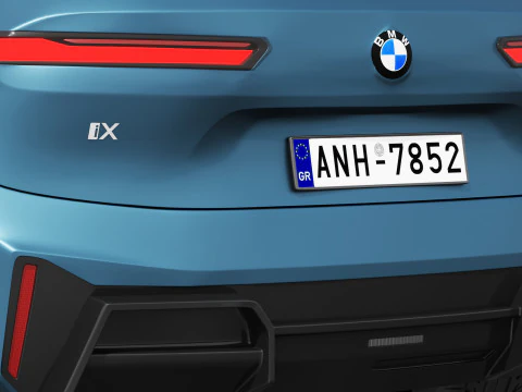 Electric SUV IX 2025 3D Model