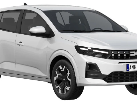 Dacia Sandero 2026 3D Model