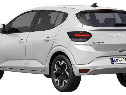 Dacia Sandero 2026 3D Model