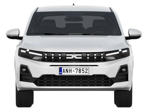 डेसिया सैंडेरो 2026 3D मॉडल