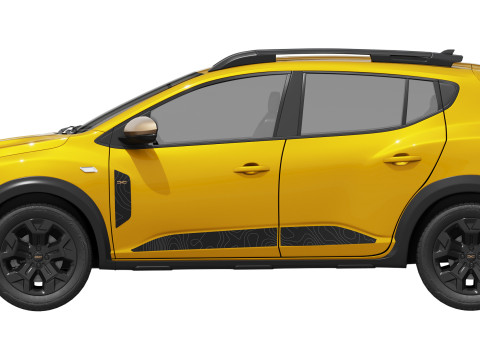 다키아 산데로 스텝웨이 2026 3D 모델