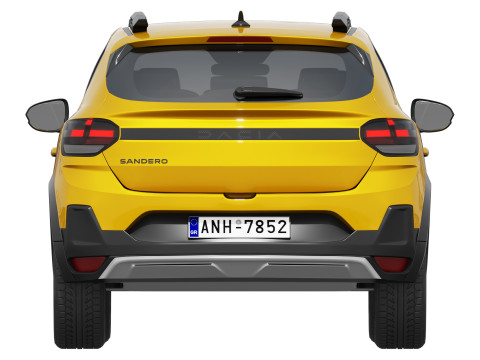 다키아 산데로 스텝웨이 2026 3D 모델