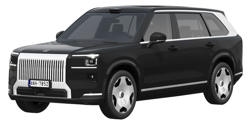 Zeekr 9X 2025 Modello 3D .c4d .max .obj .3ds .fbx .stl .blend 