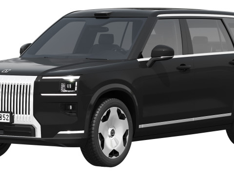 Zeekr 9X 2025 3D Model