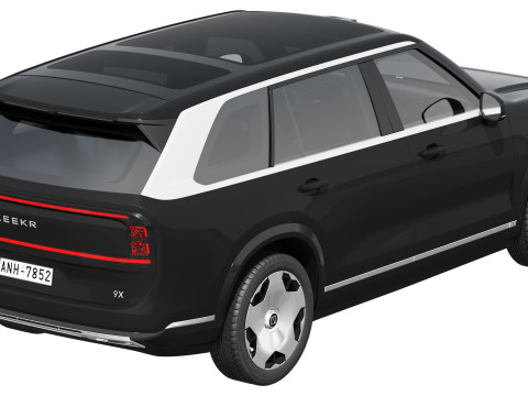 Zeekr 9X 2025 Modello 3D